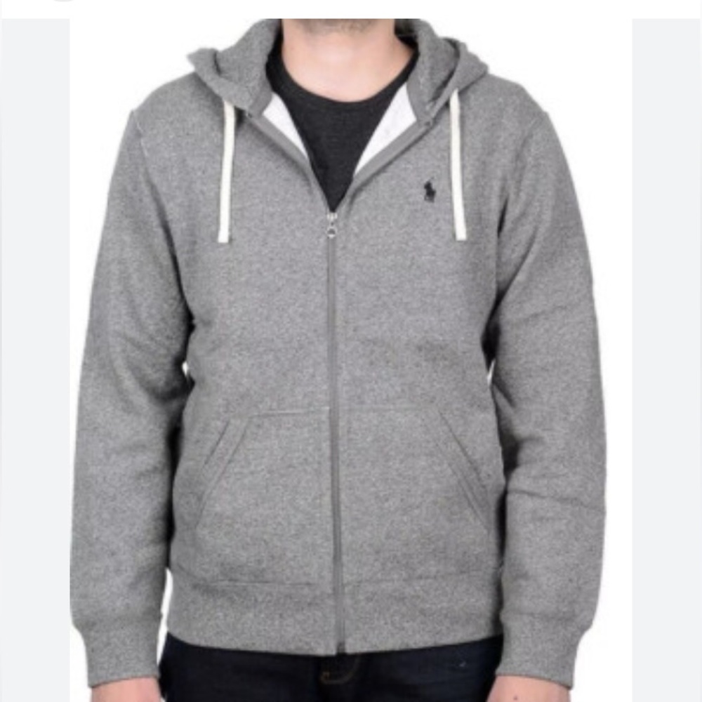 Men US Polo Grey Hoodie, Size Small, used $5.00 - Picture 1 of 1